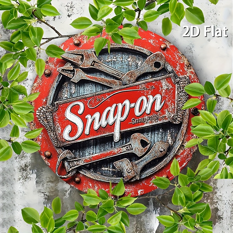 2D Flat 1pc Vintage Metal Sign - Vintage Collectible Plates review and price