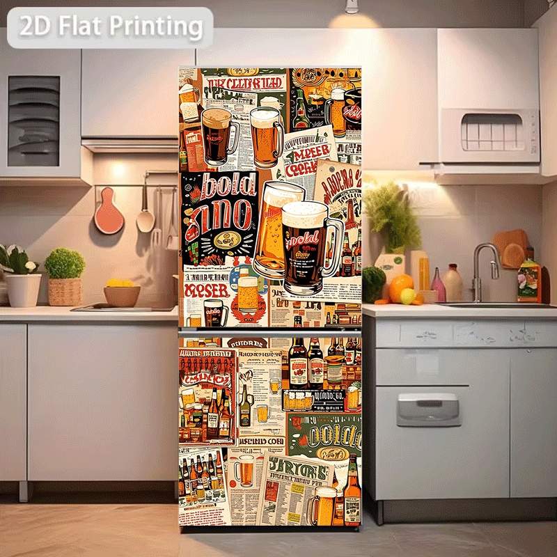 Refrigerator Sticker  Refriger - Vintage Collectible Posters review and price