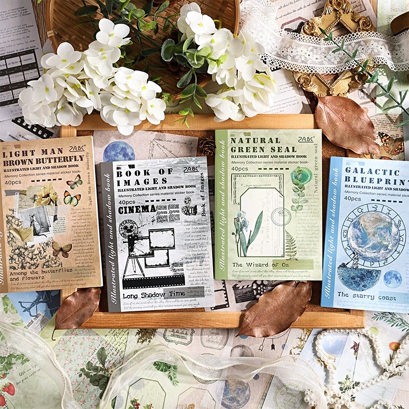 40 Sheets Illustrated Light Sh - Vintage Collectible Books review and price