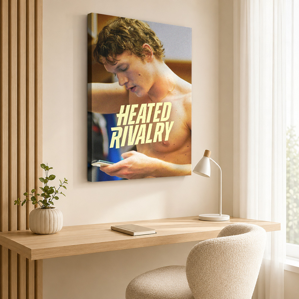 Heated Rivalry Movie Canvas Pa - Vintage Collectible Posters review and price